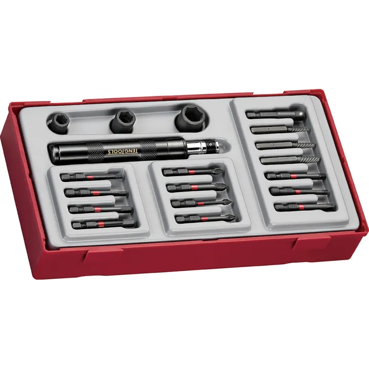 19pc 1/4in Dr. Impact Driver Set